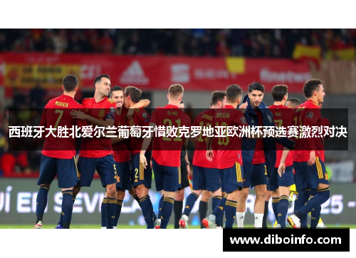 西班牙大胜北爱尔兰葡萄牙惜败克罗地亚欧洲杯预选赛激烈对决
